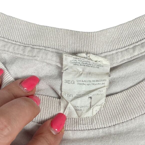 90s Y2K I Don't Give A Rat's Ass T-Shirt 2XL Gray Donkey Funny Unisex DEFECT - Picture 4 of 7